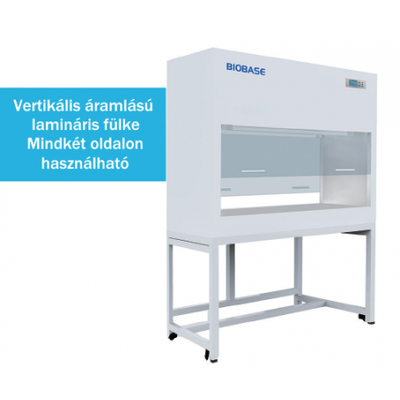 BIOBASE BBS-DSC típusú kétoldalas vertikális áramlású lamináris fülke, 1040 mm széles